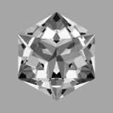 A collection of my best Gemstone Faceting Designs Volume 3 Tetra Hex gem facet diagram